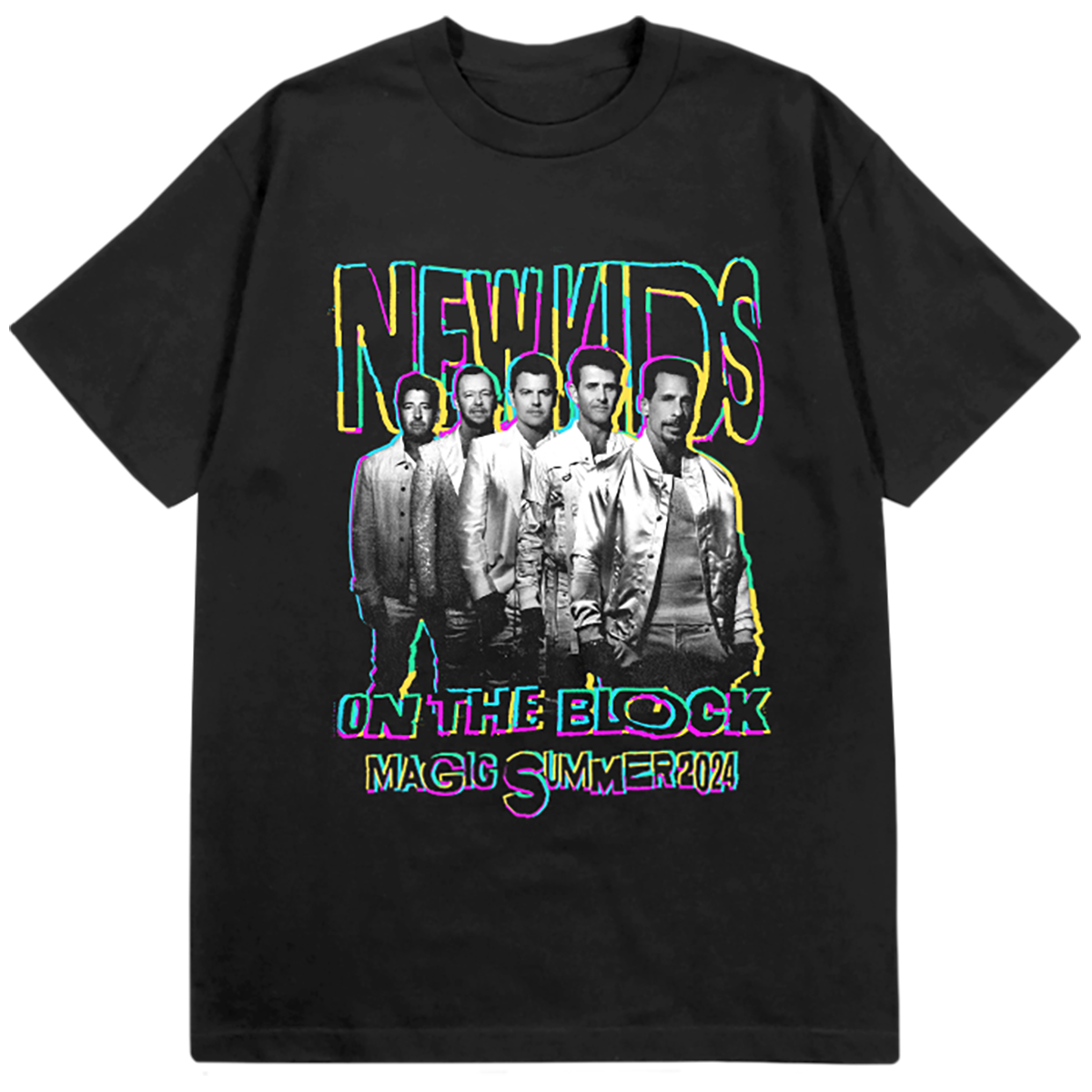 New Kids On The Block NKOTB Magic Summer Tour 2024 Event Tee New Kids on the Block