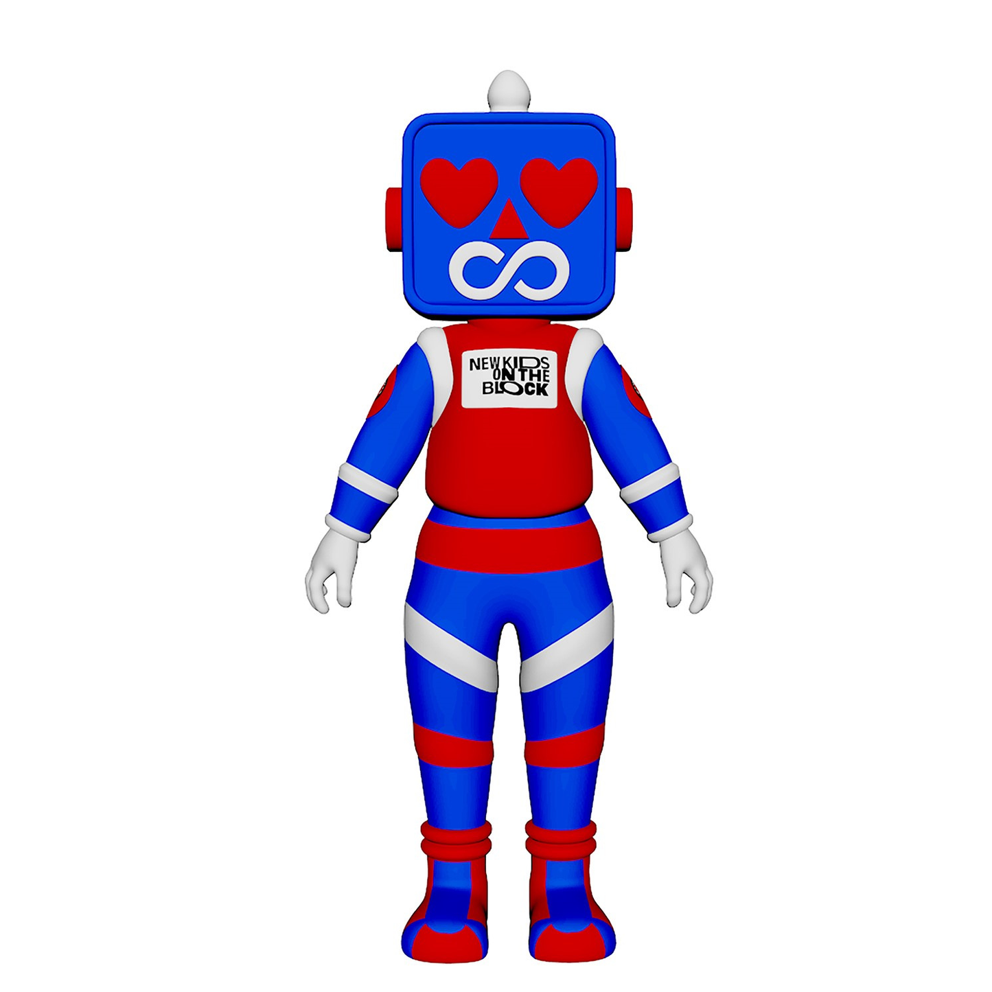 BLOCKHEAD Robot Plush