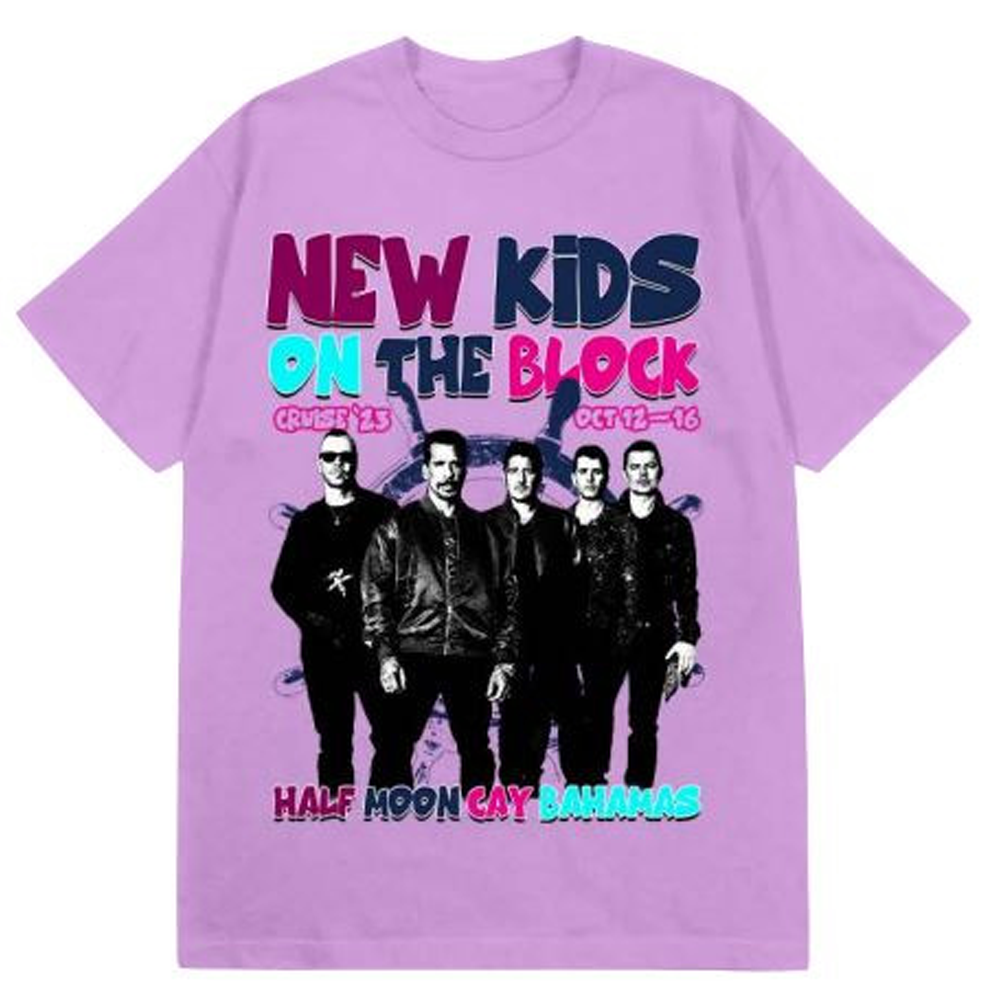 New Kids On The Block Cruise 2023 Photo Tee