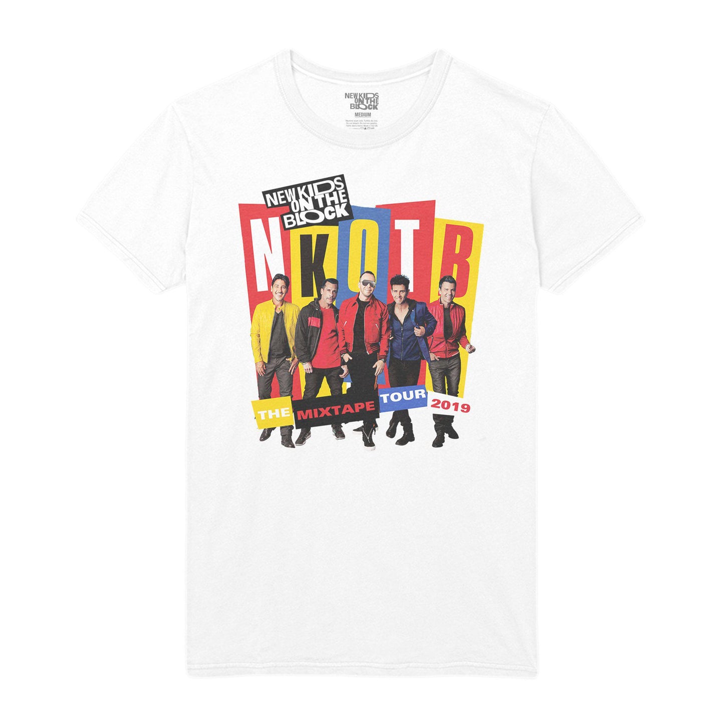 NKOTB The Mixtape Block Party Photo Tee-New Kids on the Block