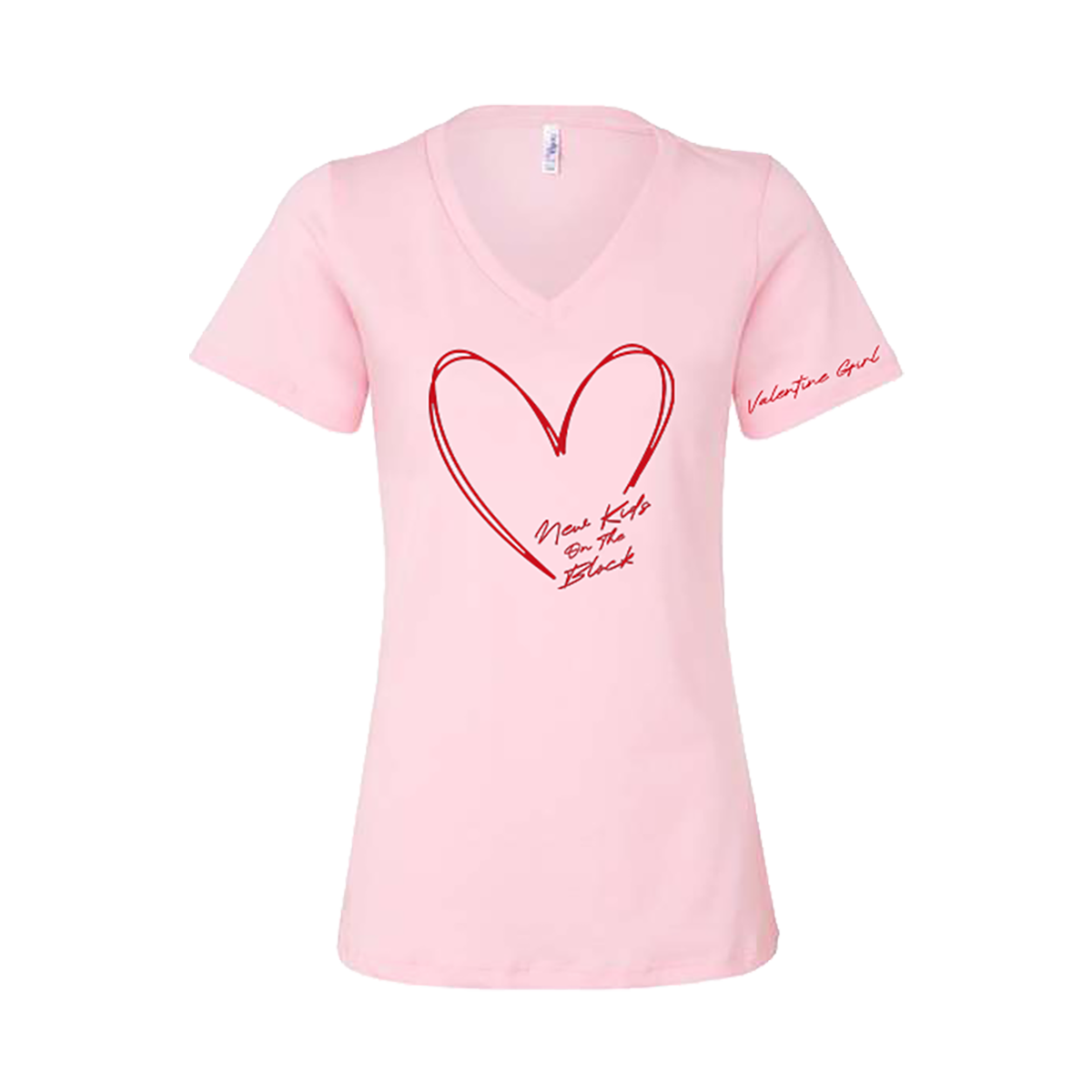 NKOTB Valentine Girl Ladies Tee