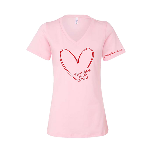 NKOTB Valentine Girl Ladies Tee
