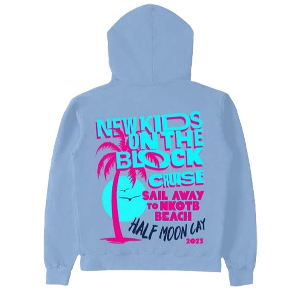 New Kids On The Block Sail Away  Cruise 2023 Pullover Hoodie
