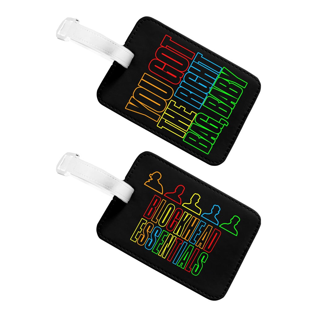 The Right Stuff Luggage Tag