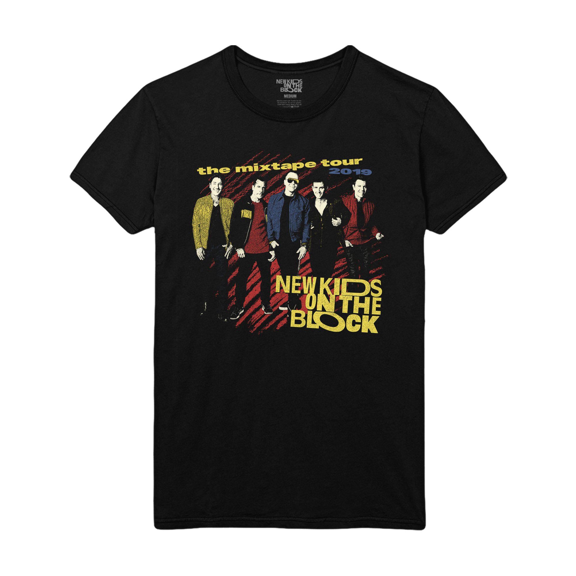 New Kids on the Block - The Mixtape Muted Photo Tour Tee