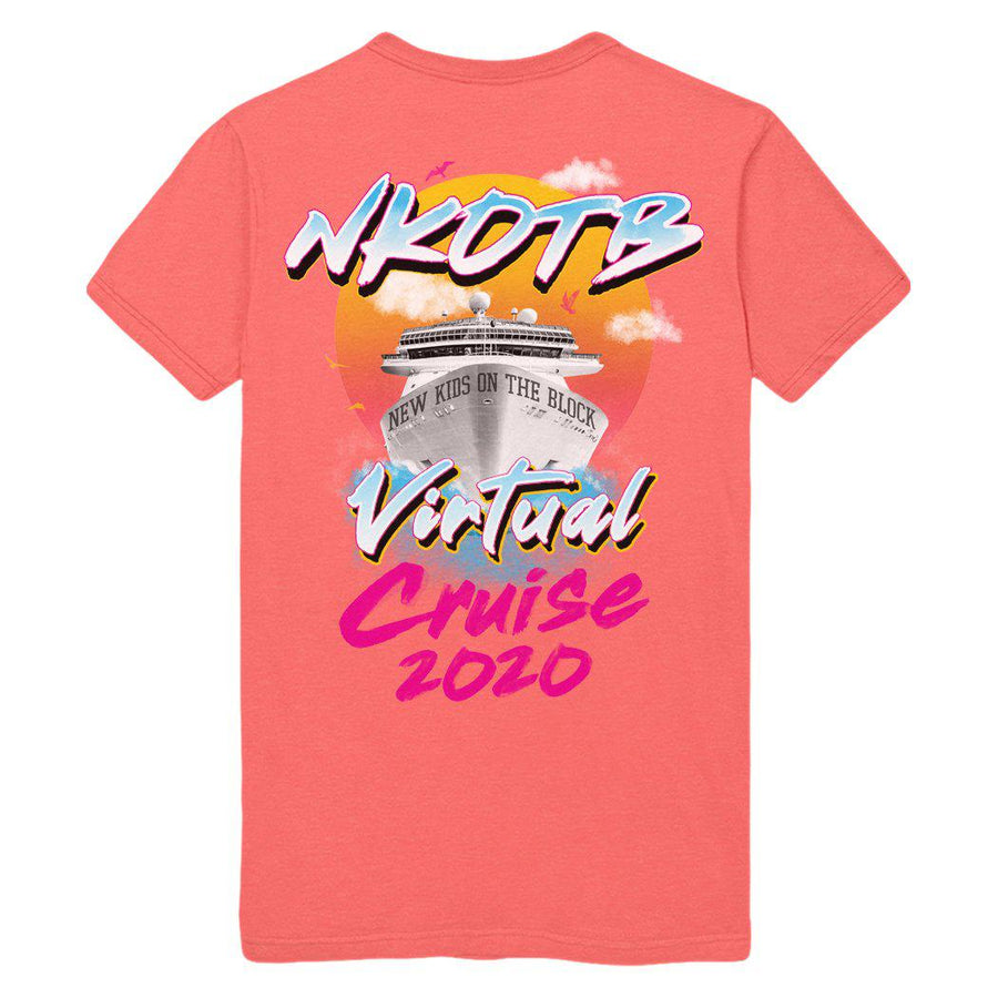 NKOTB Virtual Cruise 2020 Tee-New Kids on the Block